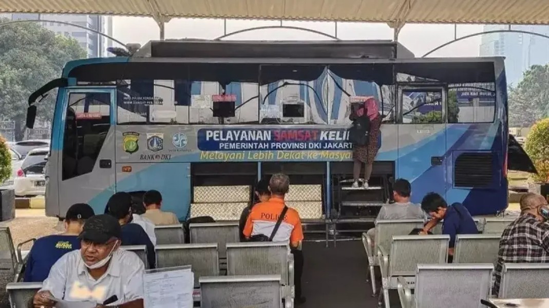 Samsat Keliling Jadetabek Siap Layani Wajib Pajak Senin 6 April 2026