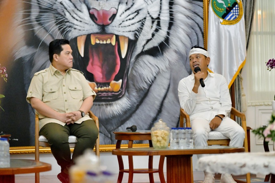Dedi Mulyadi Gandeng Menteri BUMN Erick Thohir dalam Rapat Strategis