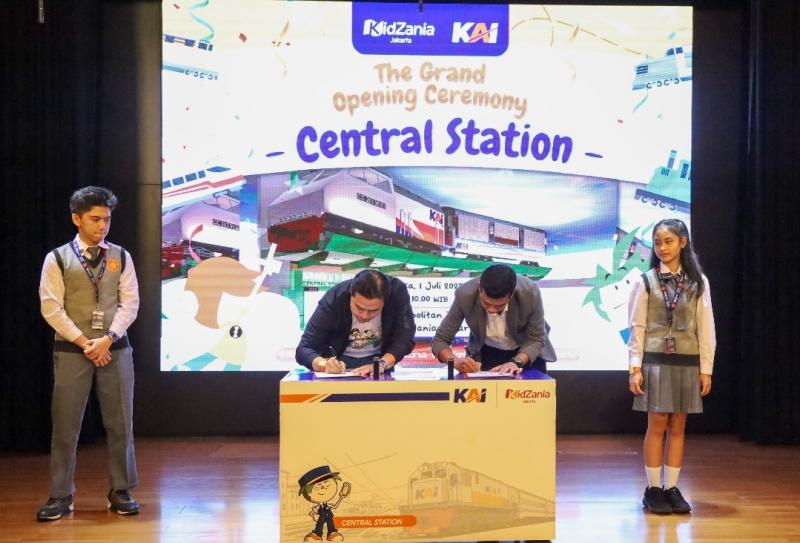 PT KAI Resmikan Wahana Edukatif Central Station di KidZania Jakarta, Kenalkan Profesi Dunia Perkeretaapian ke Anak Sejak Dini