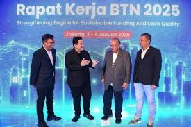 Erick Thohir Dorong Bank BTN Kolaborasi Ekstensif untuk Solusi Perumahan yang Inovatif