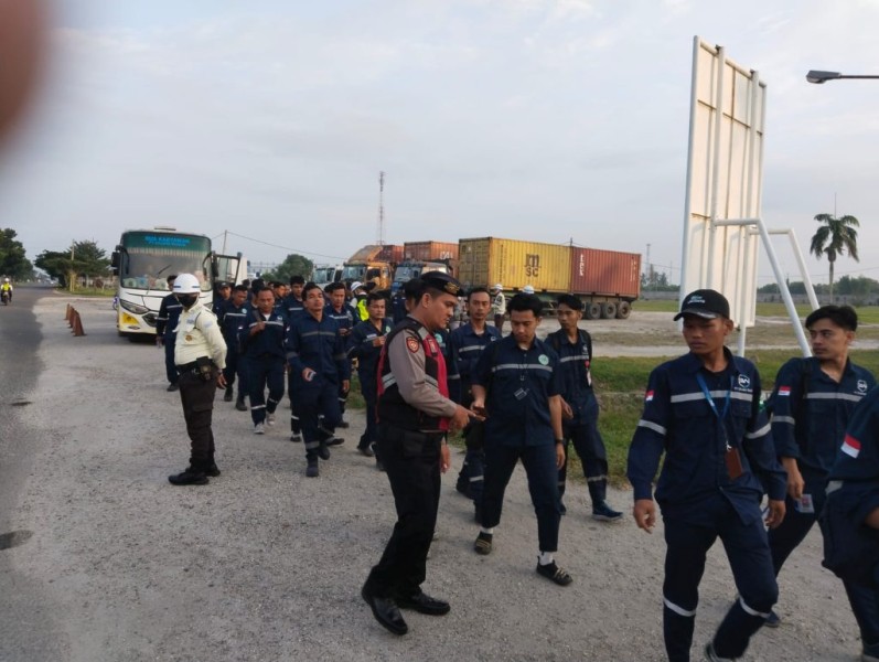 Sat Samapta Polres Batu Bara Gelar Cooling System untuk Ciptakan Kamtibmas yang Kondusif