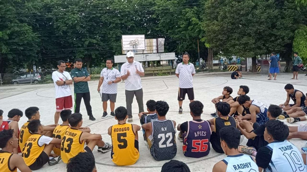 Tim Basket Putra Sumenep Siap Berlaga di Kualifikasi Porprov Jawa Timur 2025