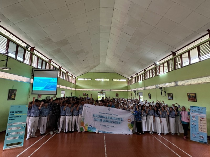 Meningkatkan Kesadaran K3 dan Electrifying Lifestyle PLN Pusmanpro Adakan Sosialisasi di SMAN 6 Semarang