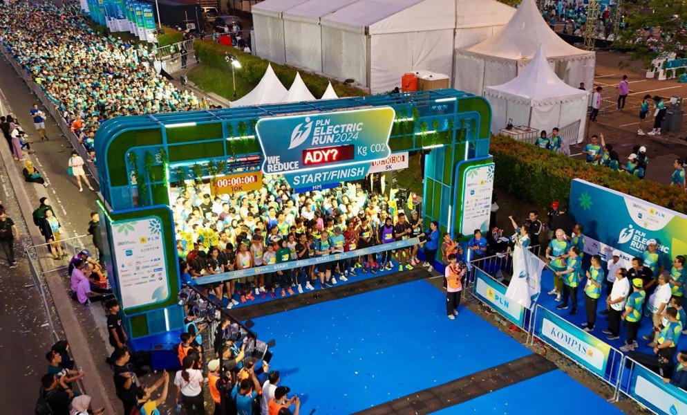 PLN Gelar Electric Run 2025, Bukti Nyata Komitmen Menuju Net Zero Emission