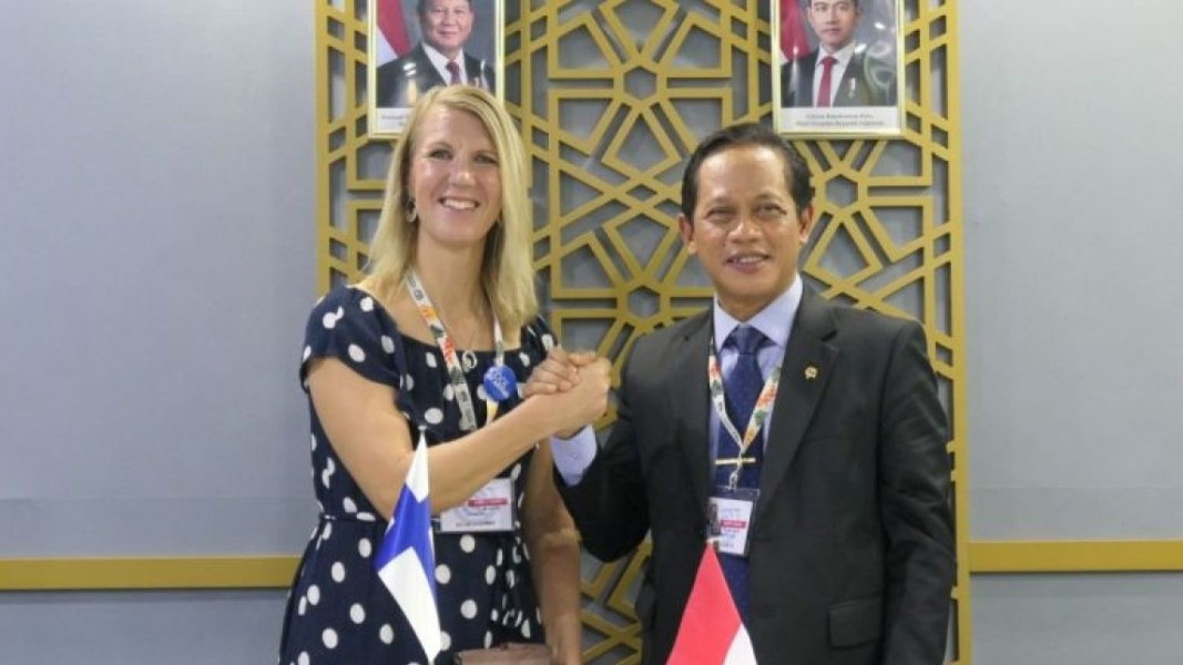 Indonesia dan Finlandia Bahas Strategi Penanganan Danau dalam Pertemuan COP30
