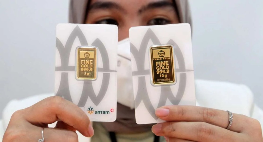 Harga Emas Antam 18 Februari 2026 Turun, Cek Spread Terbaru