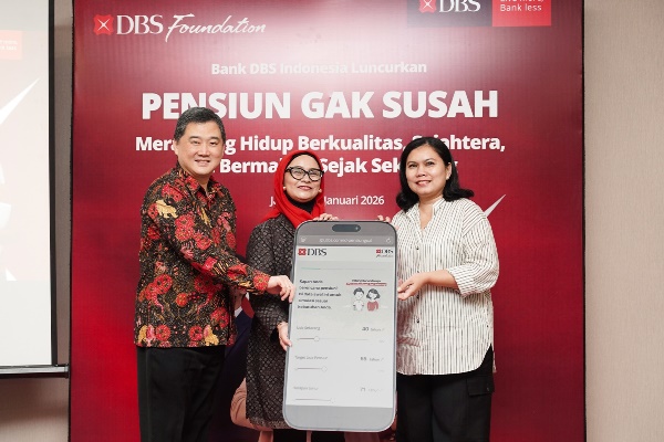DBS Hadirkan Kalkulator Pensiun Dorong Perencanaan Keuangan Dini