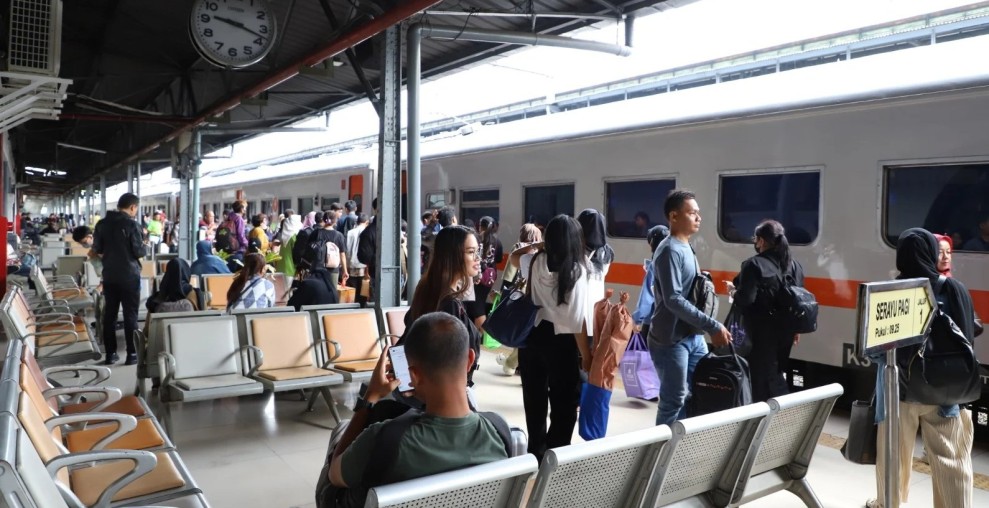 KAI Daop 1 Jakarta Sediakan 103 Ribu Kursi Mudik Tersisa