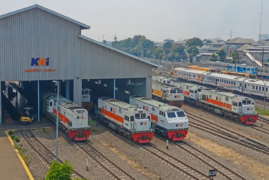 Kereta Api Jadi Pilihan Favorit Warga Saat Ini
