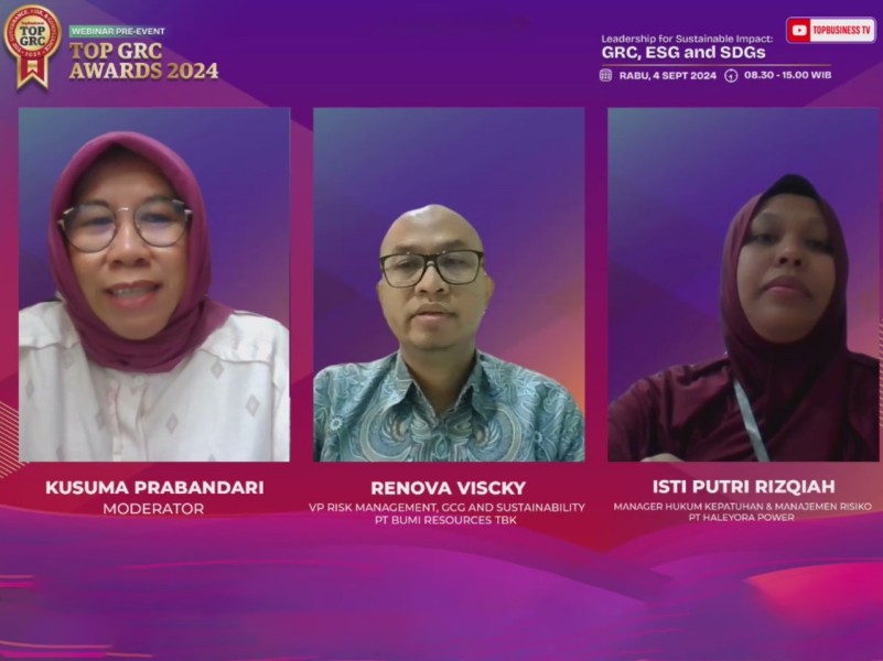 Haleyora Power Raih 3 Penghargaan TOP GRC Awards 2024 Berkat Praktik Bisnis Berkelanjutan
