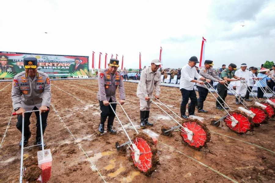 Sinergi Polri dan Kementan Dorong Ketahanan Pangan Nasional
