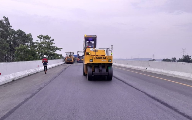 Hutama Karya Lakukan Pemeliharaan Strategis Jalan Tol Trans Sumatera Januari 2026