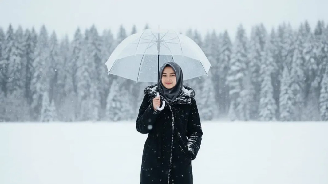 Panduan Kreatif Membuat Foto Musim Dingin Elegan dengan Gemini AI