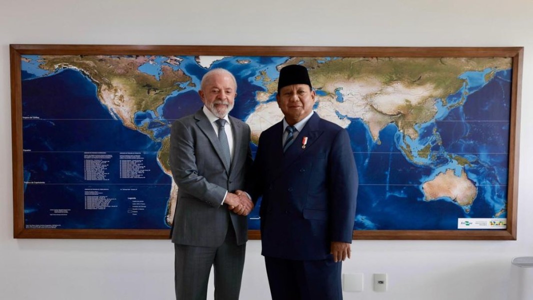 Prabowo dan Presiden Brasil Tinjau Program Makan Bergizi