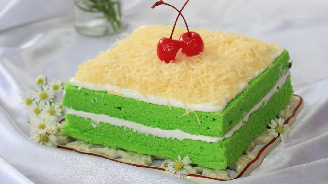 Resep Bolu Kukus Pandan Keju Lembut Moist Praktis Favorit Jualan Rumahan