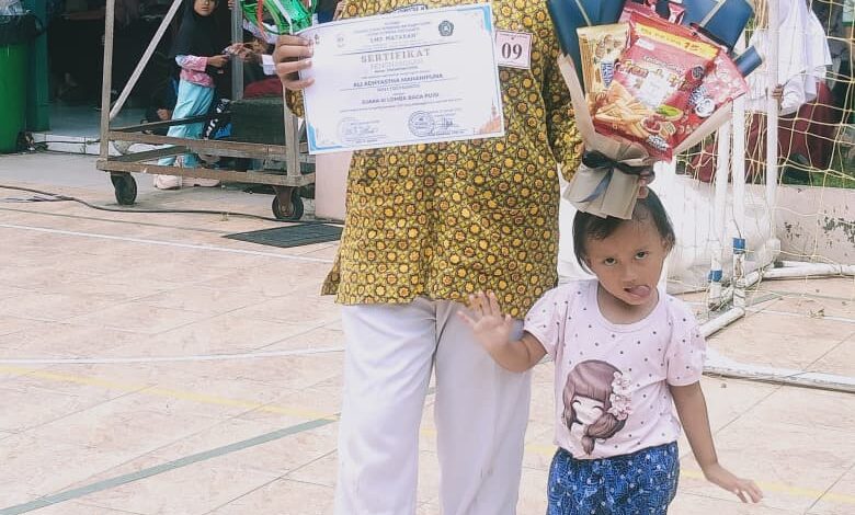 Siswa MIN Satu Yogyakarta Ali Adyasta Berhasil Raih Juara Lomba Puisi