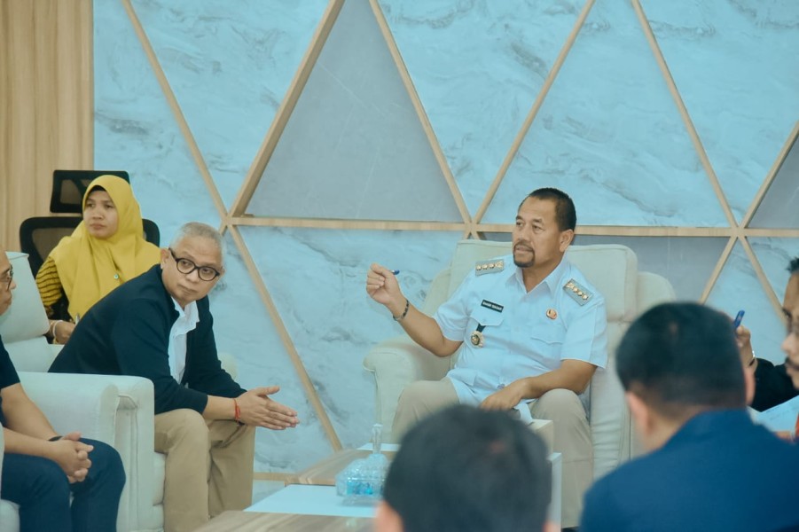 Bupati Batu Bara Baharuddin Siagian Terima Audiensi PT Inalum untuk Kolaborasi CSR Pembangunan Daerah