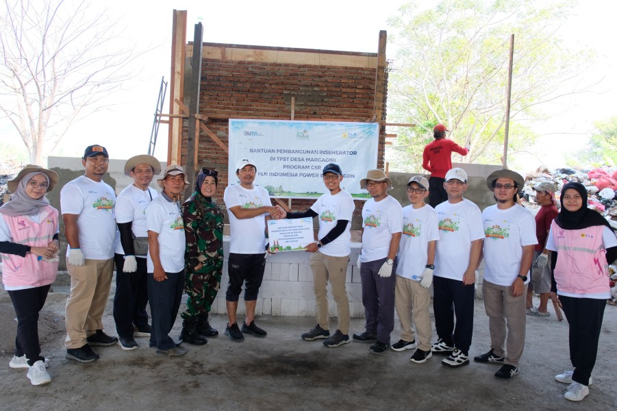 PLN Indonesia Power UBP Cilegon Bangun Insinerator di TPST Desa Margagiri untuk Dukung Pengelolaan Sampah Berkelanjutan