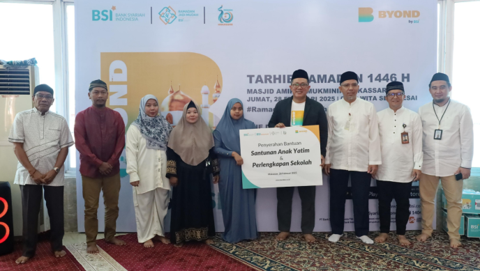 PT Bank Syariah Indonesia Region X Makassar Gelar Acara Tarhib Ramadan 1446 H untuk Tingkatkan Literasi Keuangan Syariah