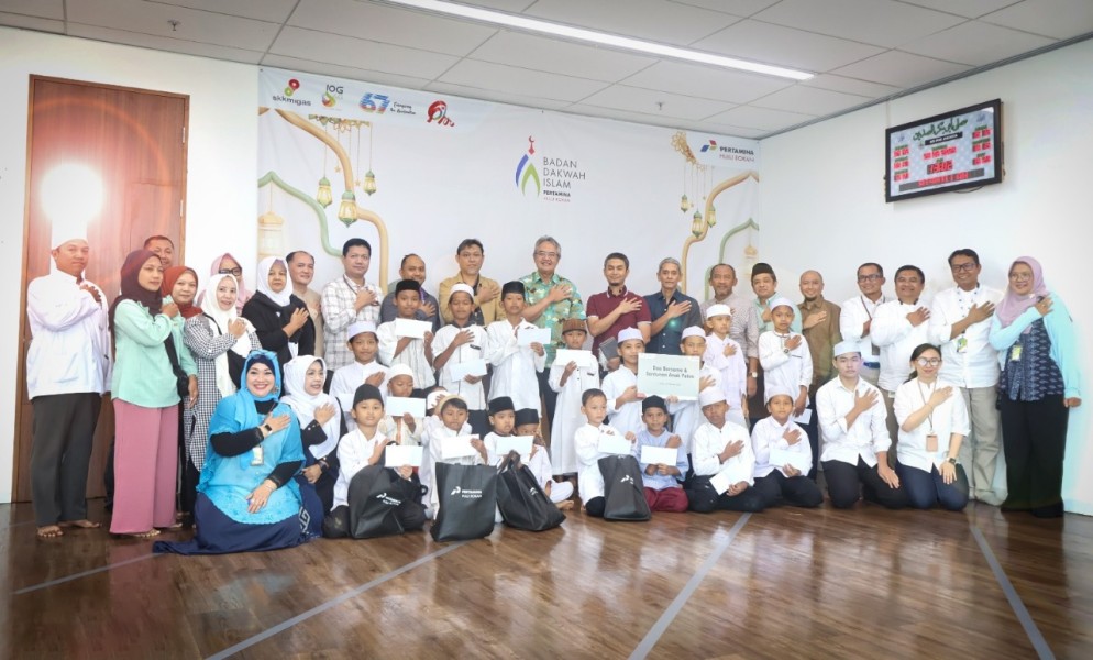 Pertamina Hulu Rokan Regional 1 Sumatera Sambut Ramadhan dengan Doa Bersama dan Santunan Anak Yatim