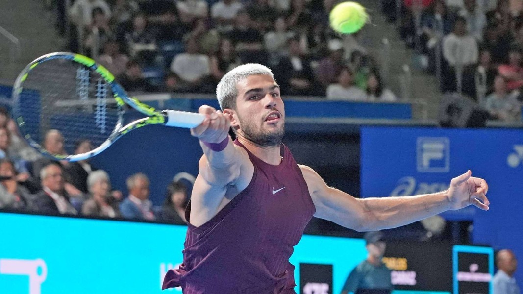 Alcaraz Tunjukkan Dominasi di Debut Japan Open 2025