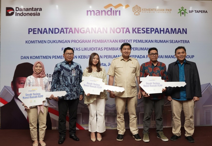 Bank Mandiri Hadirkan Inovasi Pembiayaan Rumah Bersama Pemerintah untuk Kontribusi Untuk Rakyat