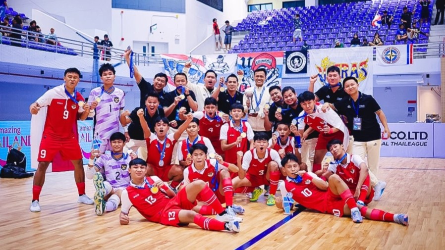 Tim Futsal U16 Indonesia Jadi Juara Piala AFF Usai Hantam Thailand