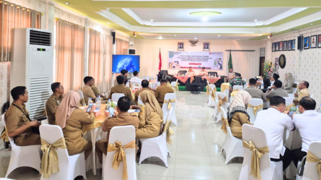 Digitalisasi Pertanahan, Kantor Pertanahan Kabupaten Pati Sosialisasikan Sertifikasi Elektronik dan Sentuh Tanahku