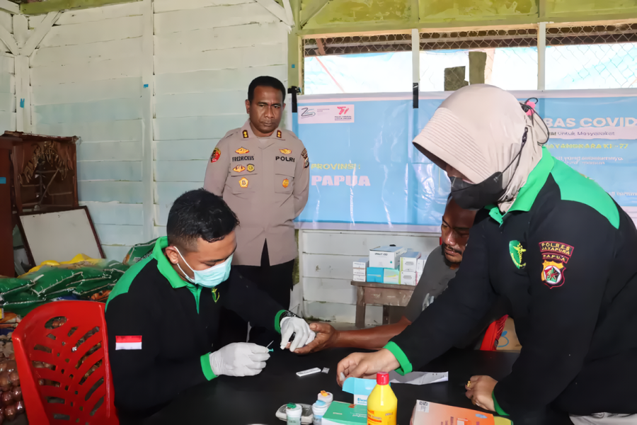 Kesehatan Masyarakat Prioritas Polri di Jayapura