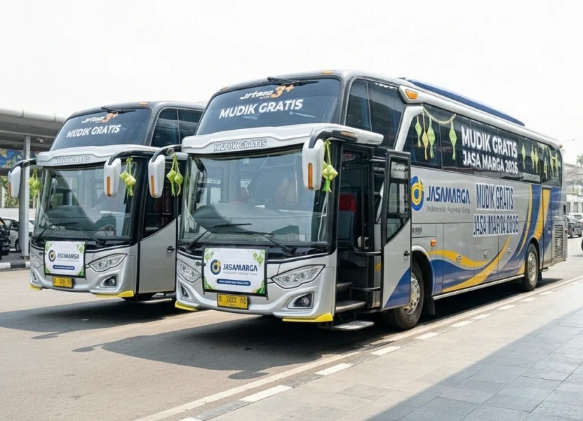 Program Mudik Gratis Jasa Marga 2026 Dibuka, Simak Informasi Lengkapnya di Sini