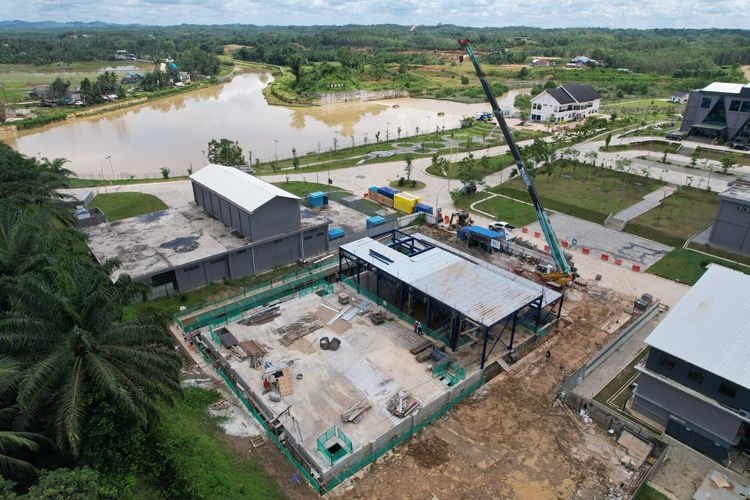 Wijaya Karya Kebut Proyek Jaringan Air IPA Sepaku IKN Progres Tembus 86 Persen