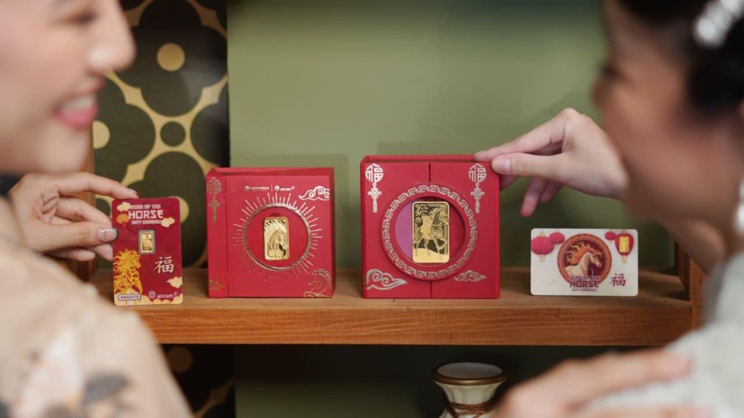 ANTAM Hadirkan Emas Batangan Imlek Tahun Kuda Api 2026