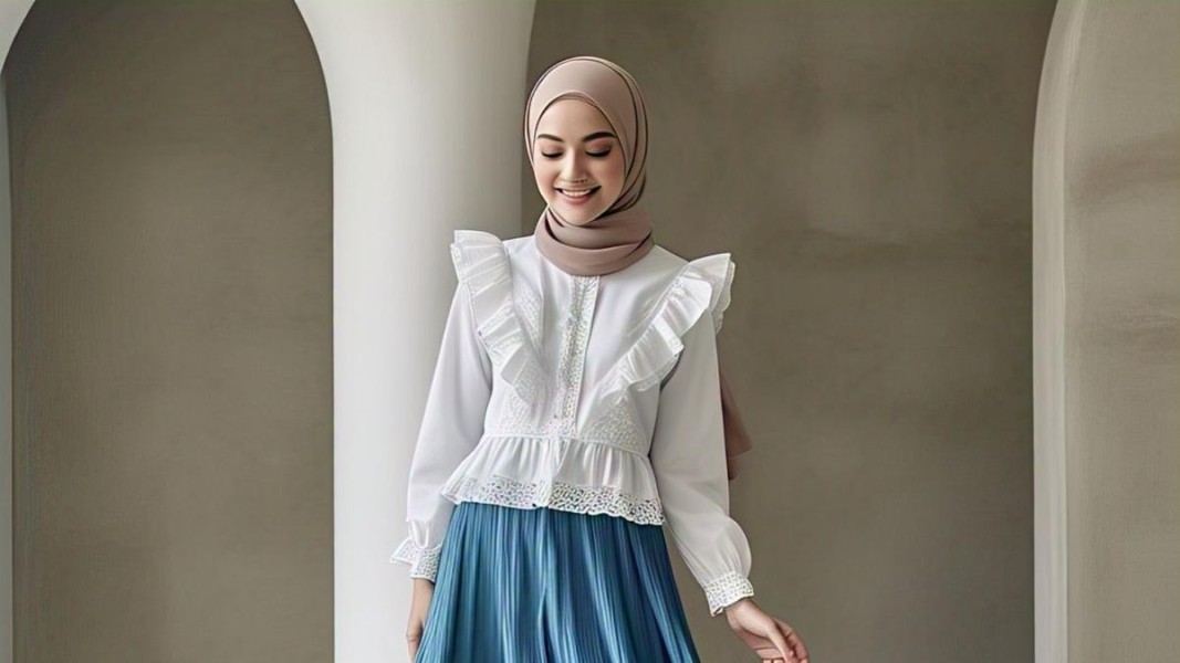 Inspirasi 8 Model Set Rok dan Blouse Lebaran 2026, Anggun Modis dan Nyaman Dipakai