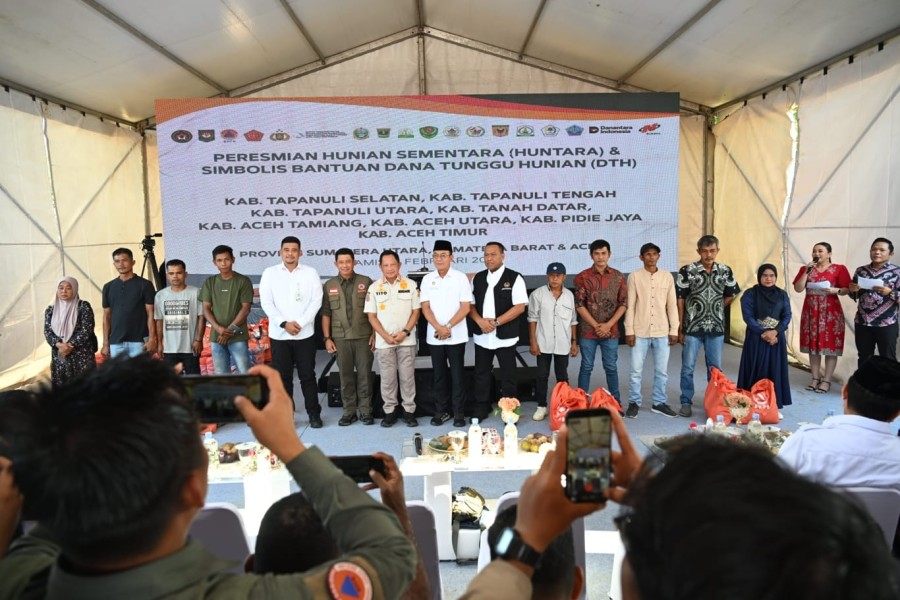 Sinergi Pemda Sumut Dipuji Mendagri, Pemulihan Pascabencana Makin Efektif