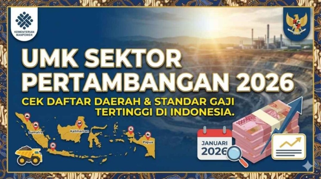 Proyeksi UMK Sektor Pertambangan Dorong Kesejahteraan Pekerja 2026