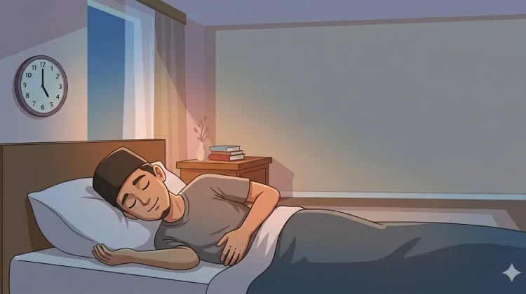 Tidur Lagi Setelah Sahur: Apakah Benar Bisa Merusak Otak