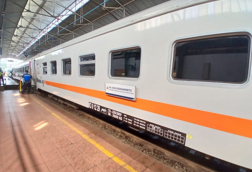 KA Joglosemarkerto Jadi Kereta Api Terfavorit Selama Nataru 2025/2026