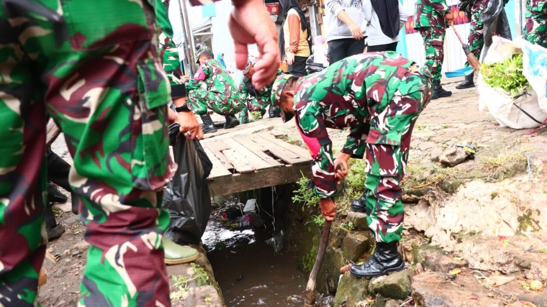 Kolaborasi TNI-Polri dan Pemda Dorong Gerakan Zero Waste Bandar Lampung