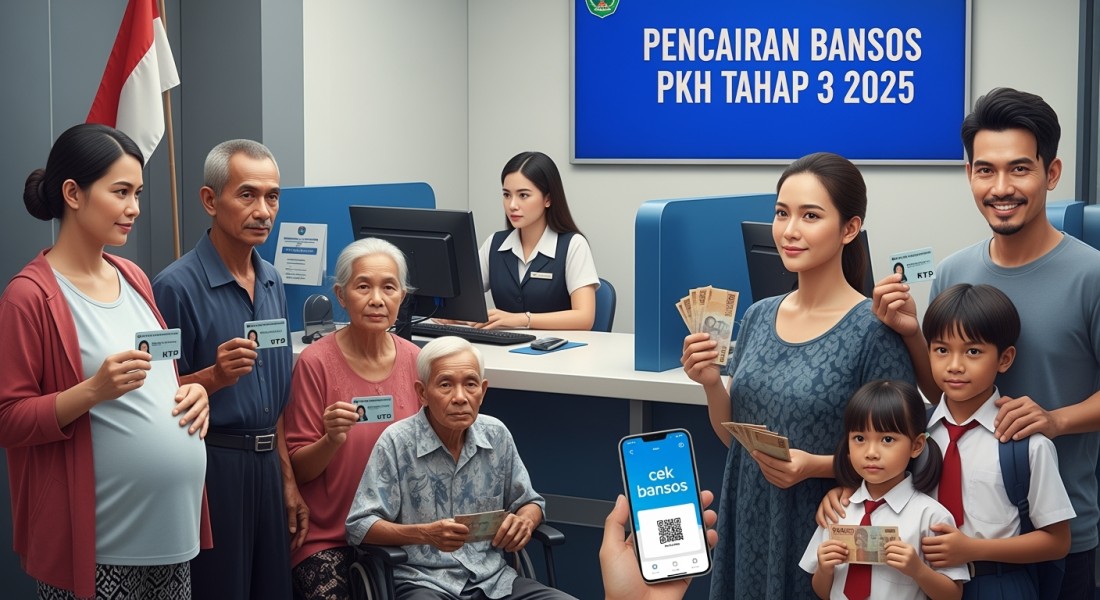 Informasi Jadwal Pencairan dan Cara Mengecek Bansos PKH Tahap 3 2025