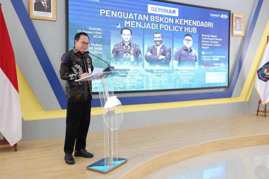 BSKDN Kemendagri Perkuat Policy Hub Berbasis Data Dukung Kebijakan Nasional