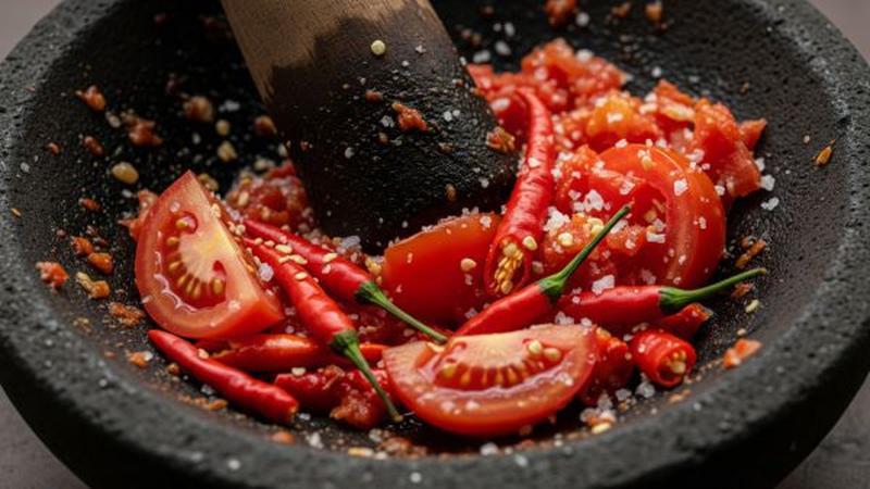 Rahasia Membuat Sambal Tomat Kental Tahan Lama Praktis Lezat Anti Gagal