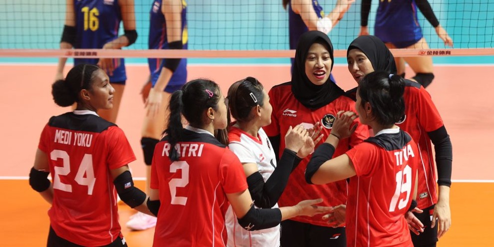 Timnas Voli Putri Panaskan Moji Volley Cup