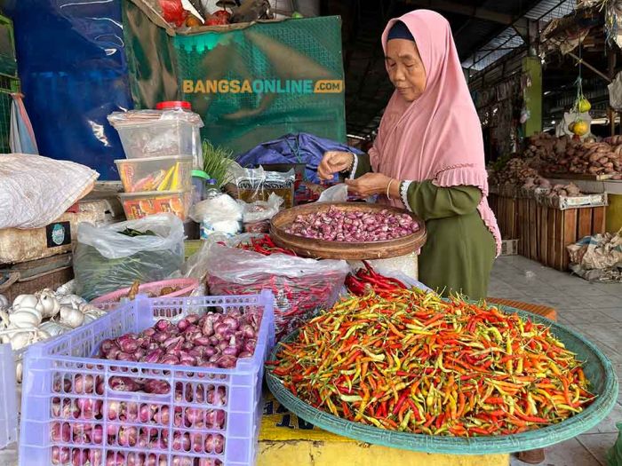 Harga Pangan Terbaru PIHPS: Bawang Merah Rp44.000, Cabai Rawit Rp76.150