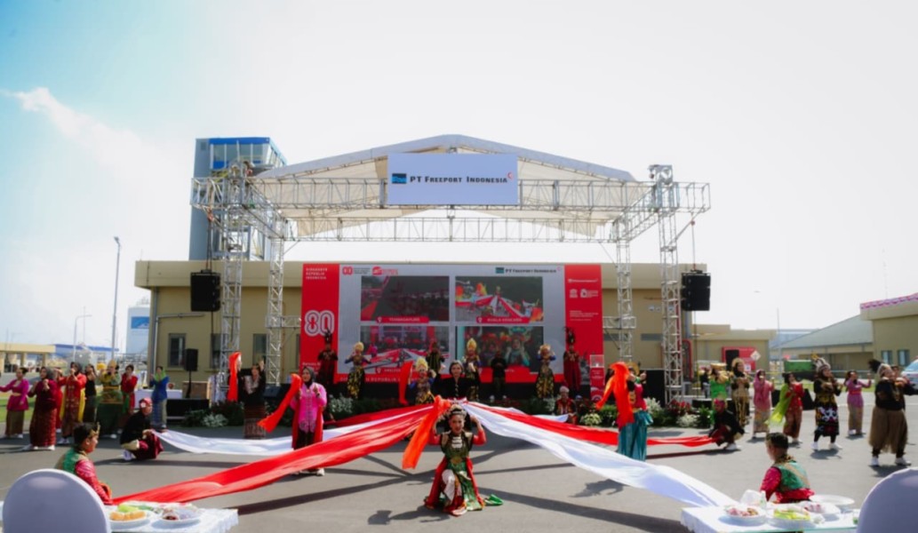 PTFI Rayakan HUT RI dengan Tema Pertambangan Terintegrasi