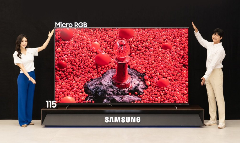 Samsung Luncurkan Micro RGB TV 115 Inci Premium