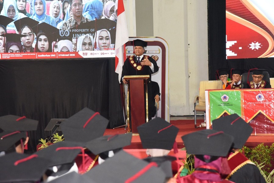 Wisuda ke-59 Universitas Negeri Gorontalo Kukuhkan 700 Lulusan Berbagai Bidang