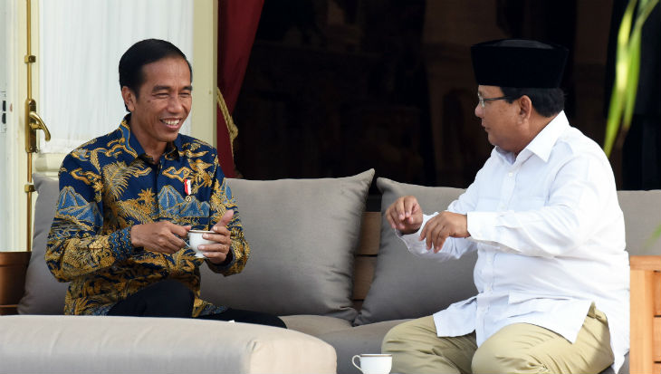 Pertemuan Hangat Prabowo dan Jokowi Bahas Persoalan Kebangsaan