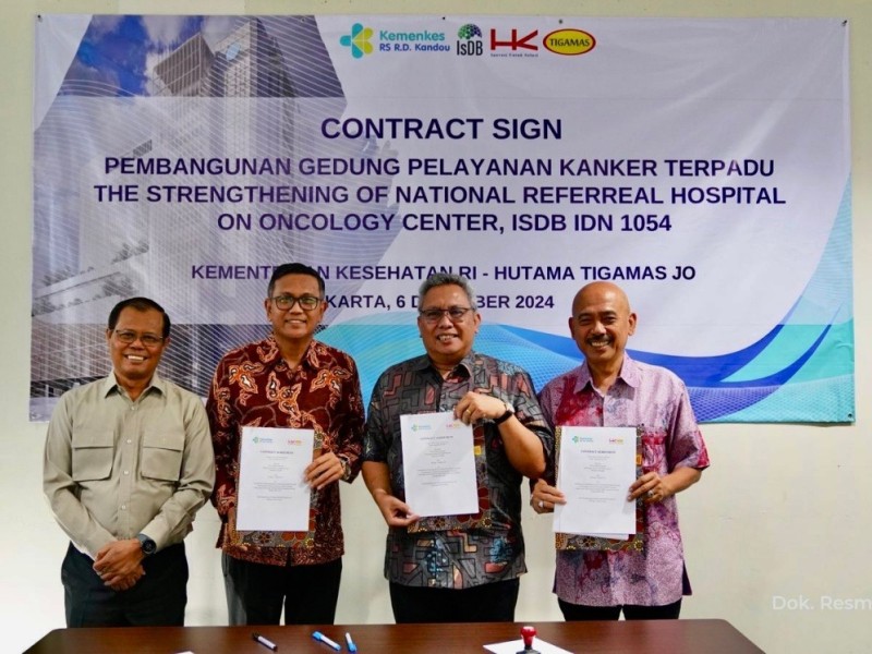 Humas Hutama Karya di Manado Sikapi Polemik Debu Proyek Gedung Kanker RSUP