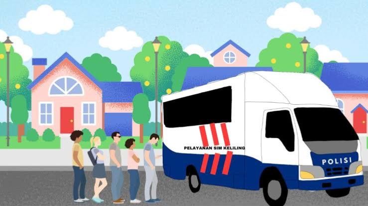 Layanan SIM Keliling Jakarta Hadir Mempermudah Perpanjangan Dokumen