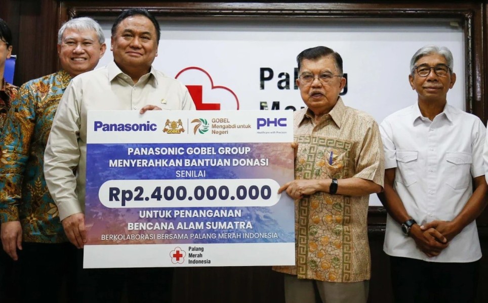 Jelang 70 Tahun, Gobel Group Salurkan Bantuan Bencana Rp2,4 Miliar ke Sumatra